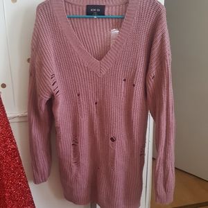 Distressed Sweater